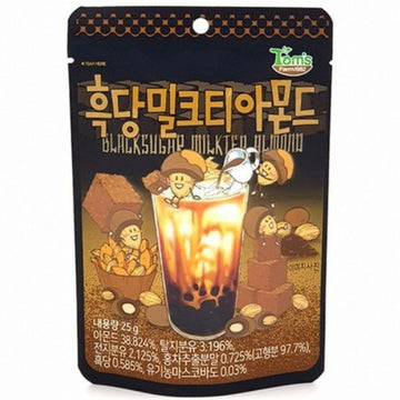 길림양행 흑당 밀크티 아몬드 25G 