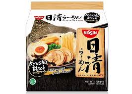 NISSIN RAMEN KYUSHU BLACK 106G*5