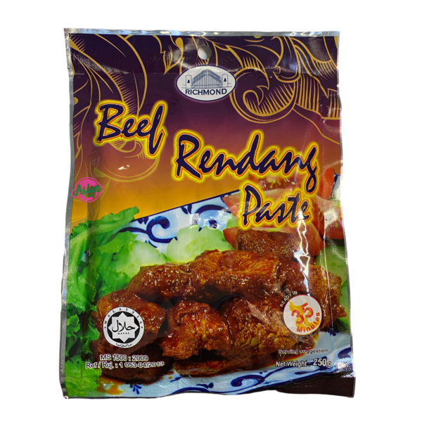 RICHMOND CURRY PASTE BEEF RENDANG 250G