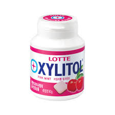 LOTTE XYLITOL PINK MINT 96G