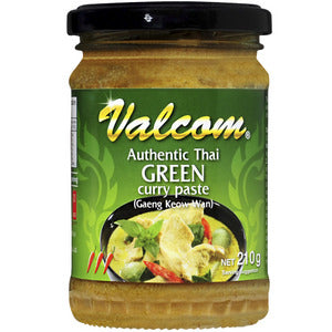 VALCOM THAI GREEN CURRY PASTE 210G