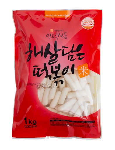 Induck Tteokbokki (rice Cake) 1kg Rice Cake — Happy Mart