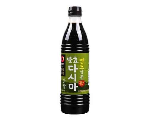 청정원/ 염도낮춘 발효다시마 간장 840ml