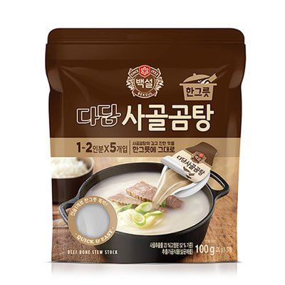 CJ BEKSUL BEEF BONE SOUP 100G