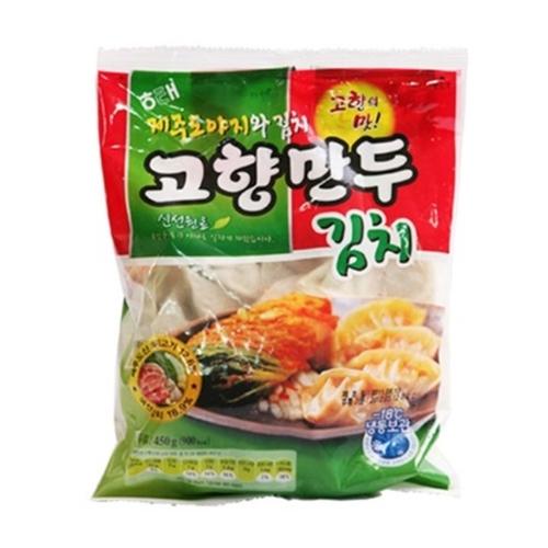 해태 고향만두 김치 450g GOHYANG Kimchi Dumplings