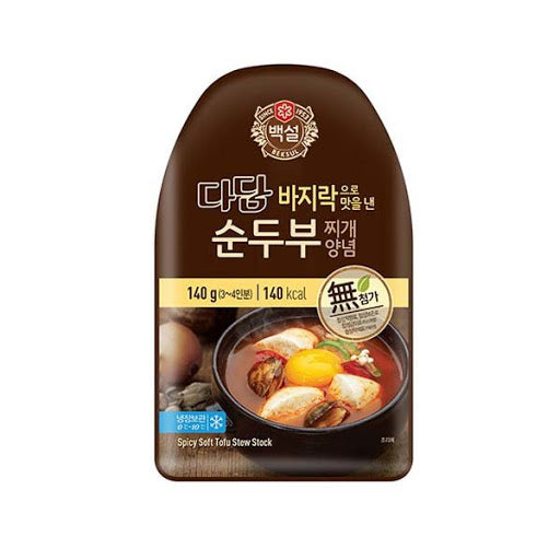 다담 바지락 순두부 찌게양념140g DADAM Sauce For Sundoboo Stew