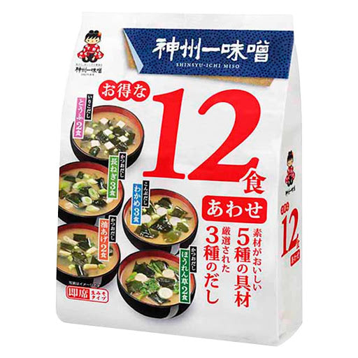 SHINSHUICHI INSTANT MISO SOUP AWASE 193.1G