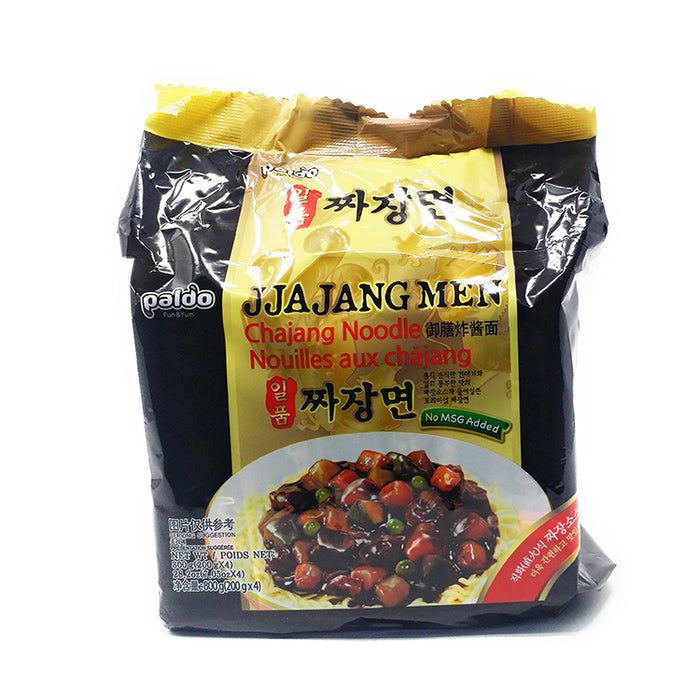 팔도 일품 짜장면 멀티 200G*4 PALDO BLACK BEAN PASTE RAMYUN