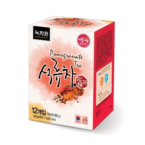 녹차원 석류차 30g * 12p Pomegranate Tea