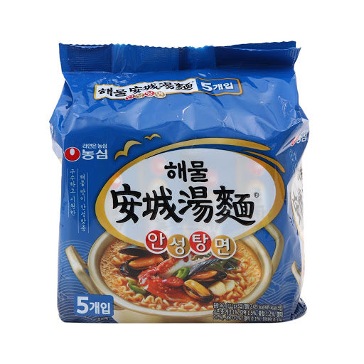 NONGSHIM SEAFOOD ANSUNGRANG RAMEN 112G*5