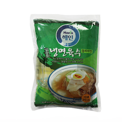 해인 얼음골 냉면육수(동치미맛)310ML HAEIN NOODLE SOUP Radish KIMCHOI Flavor