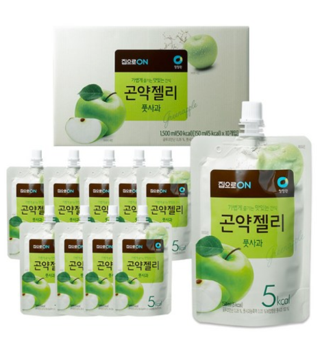 CHUNGJUNGONE KONJAC JELLY APPLE FLAVOR 150ML*10