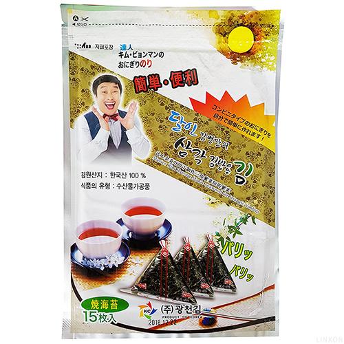 KWANGCHEON DRIED LAVER FOR TRIANGLE GMBAP 18G 15P