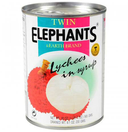 ELEPHANTS LYCHEES IN SYRUP565G