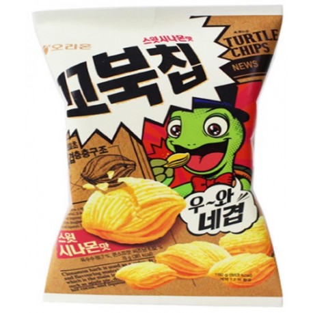 ORION TURTLE CHIP SWEET CINAMON 80G