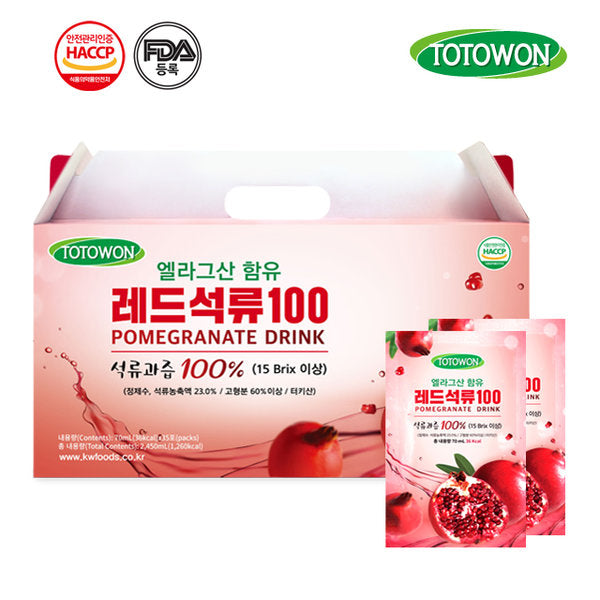 강원푸드 레드석류즙 70ML*30