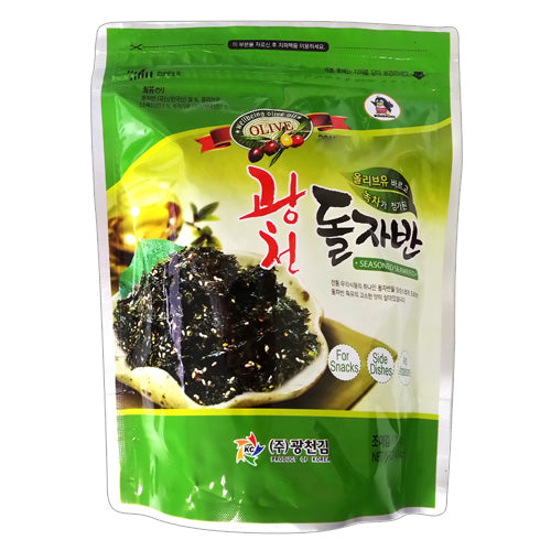 KWANGCHEON OLIVE & GREEN TEA SEAWEED 70G