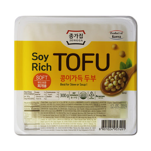 종가집 찌개용 두부 300G Tofu For Stew