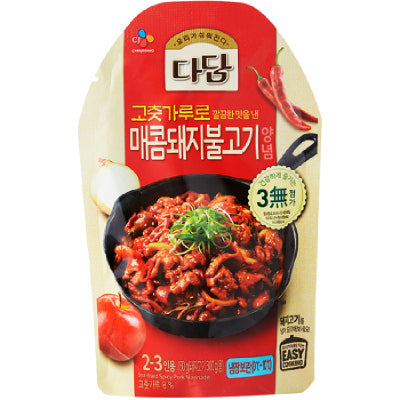 다담 매콤돼지불고기 양념 300G SPCY PORK MARINADE