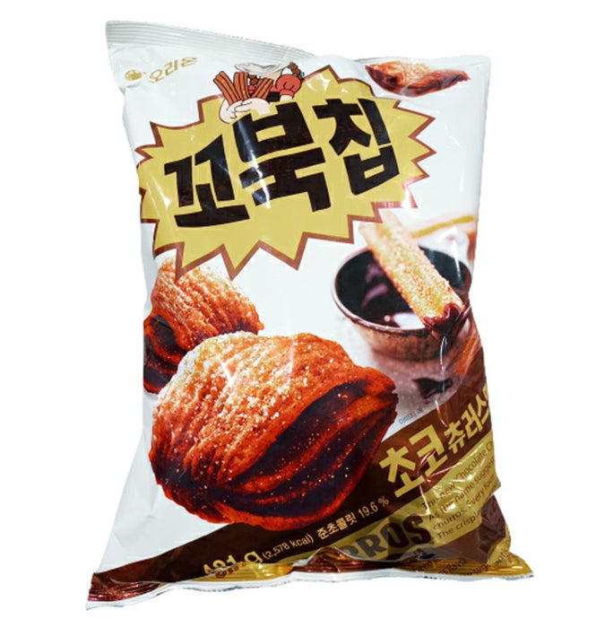 ORION TURTLE CHIP (CHOCO CHURROS) 80G