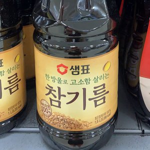 샘표 일편단심 참기름 1.5L Sesame Oil