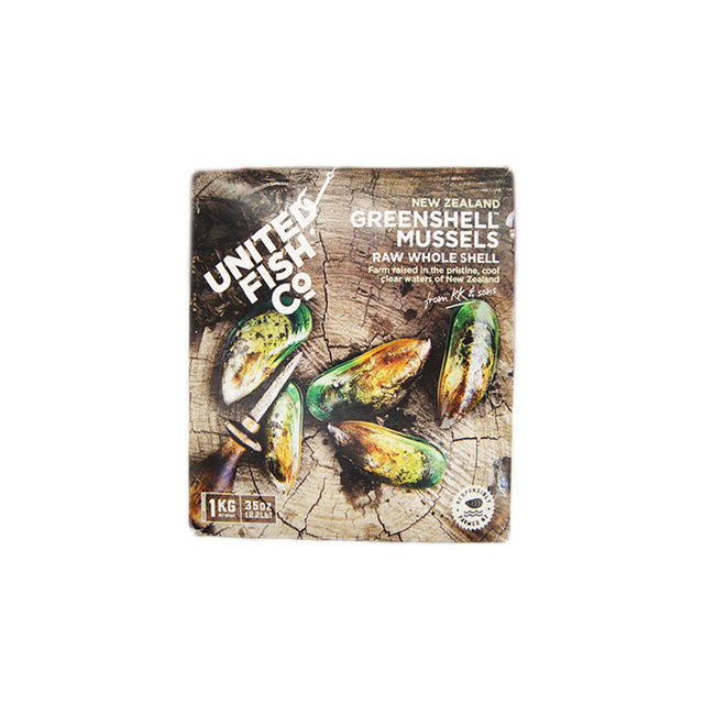 GREENSHELL MUSSELS 1KG