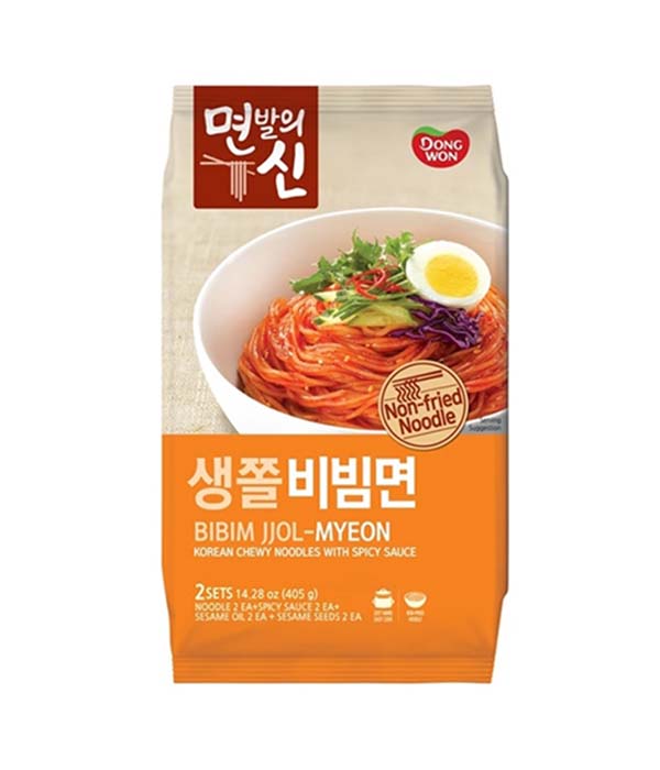 동원 면발의신 비빔쫄면 405G DW BIBIM JJOL MYEON