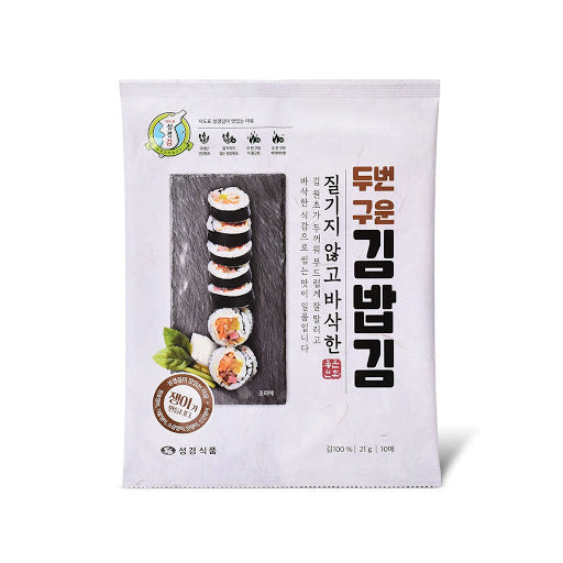 SUNGKYUNG ROASTED RICE ROLL LAVER 10P 21G